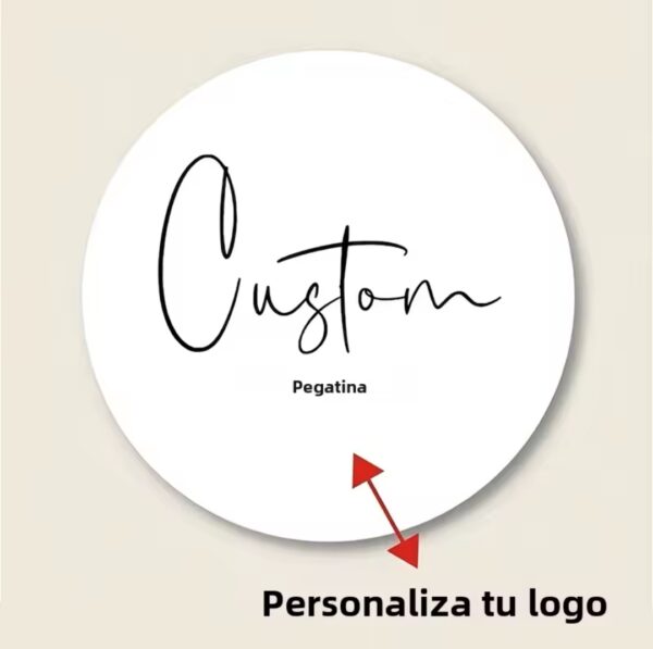 sticker redondo personalizado
